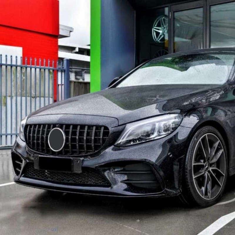 Oled Garaj Mercedes W205 C Serisi Panjur GTR Siyah 2019