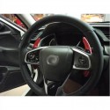 Oled Garaj Honda Civic FC5 İçin Uyumlu Direksiyon F1 Vites Kulakçık Pedal Shift Kırmızı