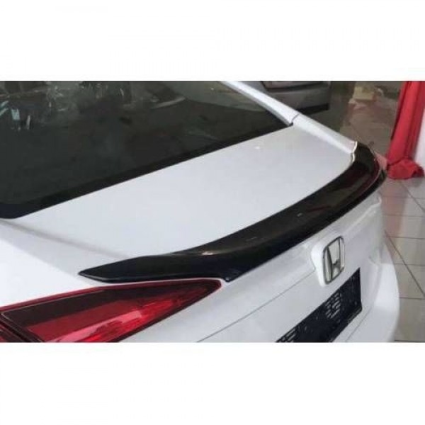 Oled Garaj Honda Civic FC5 İçin Uyumlu Işıksız Hibrid Anatomik Rüzgarlık Boyalı Spoiler Siyah