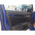 Oled Garaj Honda Civic FC5 İçin Uyumlu Araç İçi Kaplama Seti Mavi 8 Parça