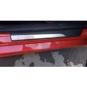 Oled Garaj Honda Civic FC5 İçin Uyumlu Fc5 4 Parça Işıklı Kapı Eşiği Kırmızı 2016-2021
