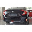 Oled Garaj Honda Civic FC5 Fc5 İçin Uyumlu Difüzör Karbon Model Işıklı 