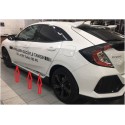 Oled Garaj Honda Civic FK7 HB İçin Uyumlu Krom Kapı Çıtası FK7