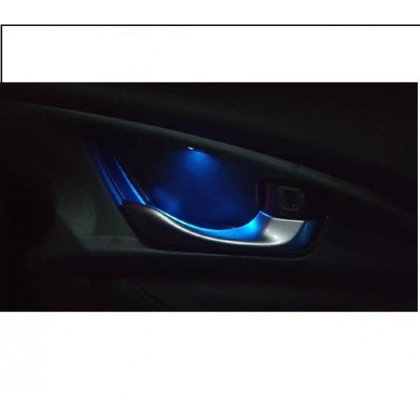 Oled Garaj Honda Civic Fc5 İçin Uyumlu Ambiyans Paketi Mavi 2016-2021  
