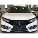 Oled Garaj Honda Civic FC5 İçin Uyumlu Ok Dizayn Ön Sis Ledi Hareketli 2016-2019 Makyasız Kasa