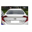 Oled Garaj Honda Civic FC5 İçin Uyumlu Çıkıntılı Kanatlı Bagaj Üstü Spoiler Beyaz