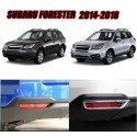 Oled Garaj Subaru Forester İçin Uyumlu 2014-2018 Krom Arka Sis Çerçevesi