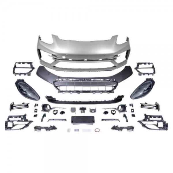 Panamera 2011-2013 İçin Uyumlu Full Facelift 2018 Turbo S   Body Kit (Farlar Dahil) 