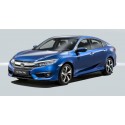 Oled Garaj Honda Civic Sedan İçin Uyumlu 4D Havuzlu Paspas Refref 2016-2020 Bej Renk