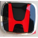 Oled Garaj Honda Civic FC5 İçin Uyumlu Arka Logo Siyah Kırmızı 2016-2021