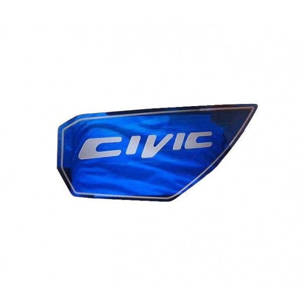 Oled Garaj Honda Civic FC5 İçin Uyumlu Kapı Açma Kolu Kaplama Mavi