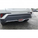 Oled Garaj Toyota C-HR İçin Uyumlu Arka Tampon Nikelaj Alt Çıtası