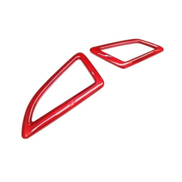 Oled Garaj Honda Civic FC5 İçin Uyumlu Hava Menfez Kaplama 2 Parça Kırmızı