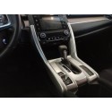 Oled Garaj Honda Civic FC5 İçin Uyumlu-FK7 Vites Konsol Tam Kaplama Çerçeve Silver Gri