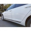 Oled Garaj Volkswagen Golf 7 İçin Uyumlu 2013-2018 Kapı Çıtası- Nikelaj