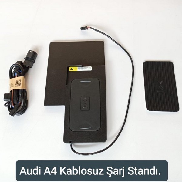 Oled Garaj Audi A4 İçin Uyumlu Kablosuz Şarj Standı (2017-2019)