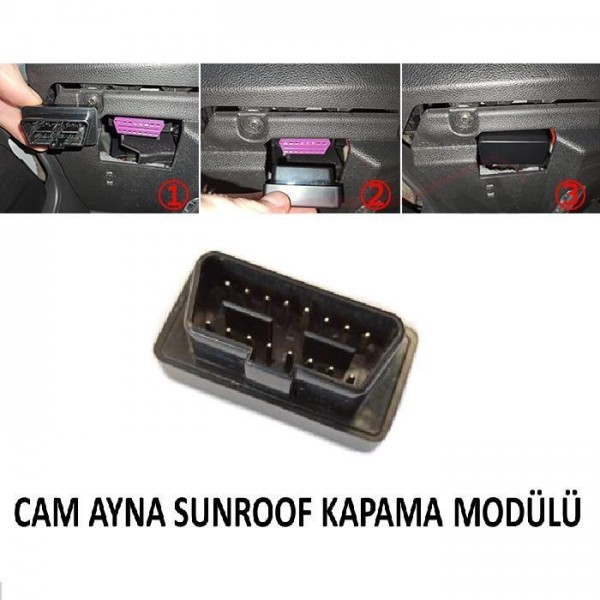 Oled Garaj BMW 3 Serisi İçin Uyumlu Cam Ayna Sunroof Kapama Modülü - (2012-2016)
