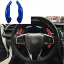 Oled Garaj Honda Civic FC5 İçin Uyumlu Direksiyon F1 Vites Kulakçık Pedal Shift Mavi