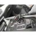 Oled Garaj Audi A4 İçin Uyumlu & A5 Vites Topuzu Kaplama Sline Logolu Karbon 2017+