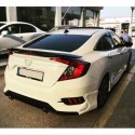 CIVIC FC5 2016-2020 IÇIN UYUMLU TURBO SPOILER ISIKSIZ (BOYASIZ)