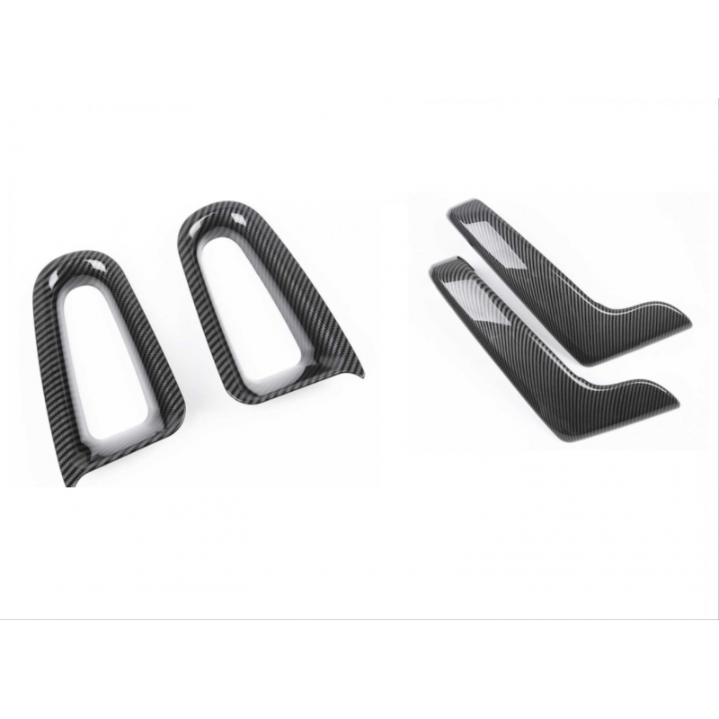 W177 A SERISI 2019+ IÇIN UYUMLU KAPI KOLCAK KAPLAMA - KARBON