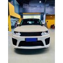 RR SPORT 2014-2017 IÇIN 2018+ SVR FACELIFT BODY KIT (4 LENS FAR VE LED STOP DAHIL)