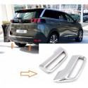 Oled Garaj Peugeot 5008 İçin Uyumlu Ekzoz Çerçeve Nikelajı (2016-2020)