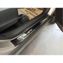 Oled Garaj Toyota C-HR İçin Uyumlu Kapı Eşiği Titanyum Siyah Paslanmaz Çelik || Chr - C-Hr - Ch-R