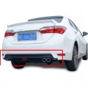 Oled Garaj Toyota Corolla İçin Uyumlu Difüzör 4 Egzoz 2012-2018