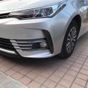 Oled Garaj Toyota Corolla İçin Uyumlu Ön Sis Çıta Kaplama Krom 8 Parça 2013-2016