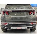 Oled Garaj Hyundai Tucson 2021+ İçin Uyumlu Arka Tampon Koruma 